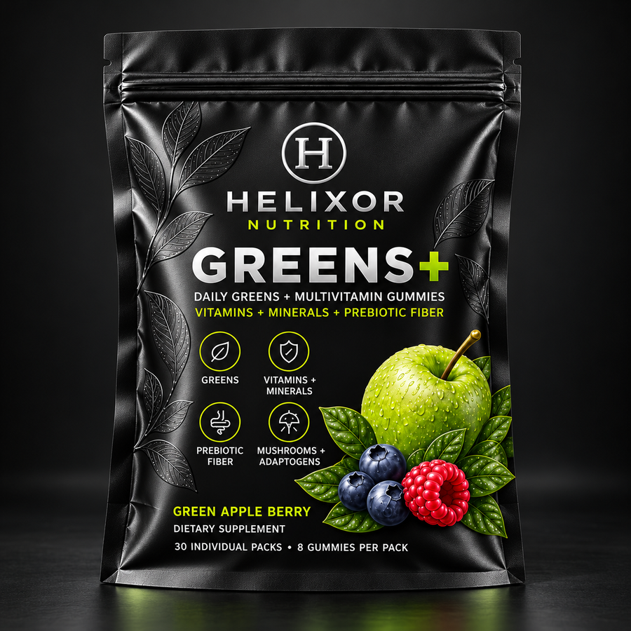 GREENS+ Daily Greens + Multivitamin Gummies — Green Apple Berry
