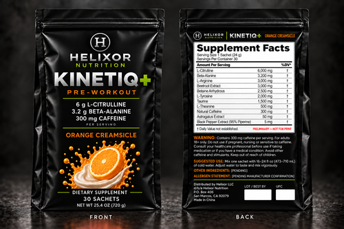 KINETIQ+ Preworkout — 30 Sachets